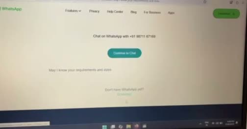 Stainless Steel Trading & Wholesale Website — WhatsApp Integration